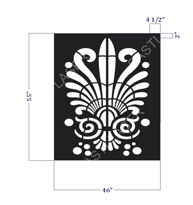 Geometric Designs CNC Laser Cutting Design - G-002.jpeg - Sasti Laser Namakkal